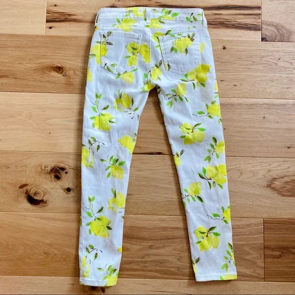 Kate Spade Brooke Street Capri Lemon Pants EUC - Picture 11 of 16